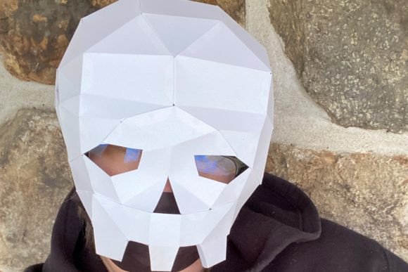 Download Skull Paper Mask - Mask Collection