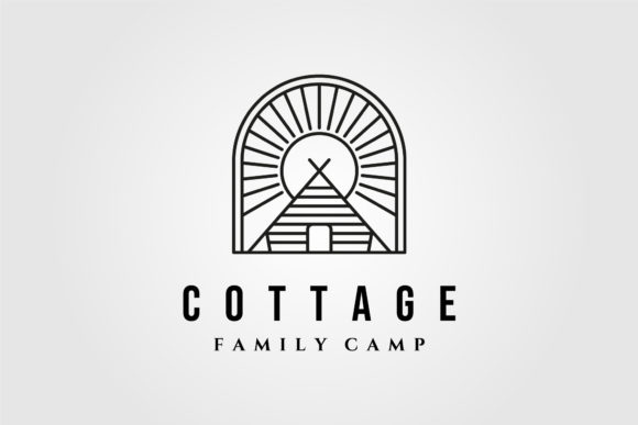 Download Cottage Retro Logo Vintage Vector - Retro logo Collection
