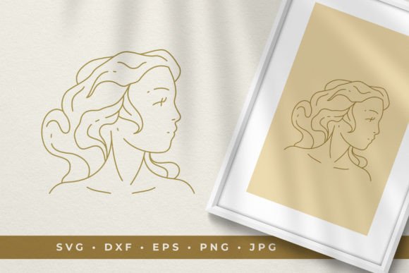 Download Romantic Female Hair Cosmetology Logo - Female Collection